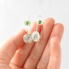 These gorgeous floral earrings make an excellent gift for her