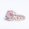 The Romantic Rose Ring can have a different coloured Swarovski Crystal in the centre