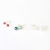 Extra Small, Small and Large Swarovski Crystal Spiralled Studs in a group shot