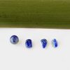 mixed number of dark blue lapis lazuli beads