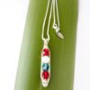 4 gemstone birth jewelry encased in sustainable sterling silver