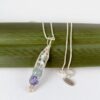 Peapod Necklace_4 stones_Front View