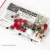 Looking for some entertainment? This red, gold and black bracelet kit provides a creative outlet for your teenager